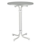 Artikelbild 1 für BEST Multiflex Stehtisch rund Spanplatte weiß 70,0 x 70,0 x 110,0 cm, 1 St., Artikelnummer 516118