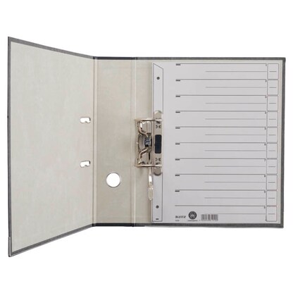 Artikelbild 2 für LEITZ Trennblätter 1650 DIN A4 1-0 grau, 200 g/qm, 100 St., Artikelnummer 781039