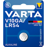 Artikelbild 1 für VARTA Knopfzelle V 10 GA/LR54 Alkali-Mangan 1,5 V, 1 St., Artikelnummer 339224