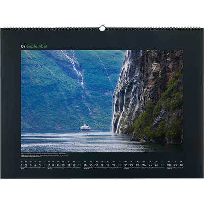 Artikelbild 11 für KUNTH Monats-Wandkalender Hurtigruten 2026, 1 St., Artikelnummer 575938