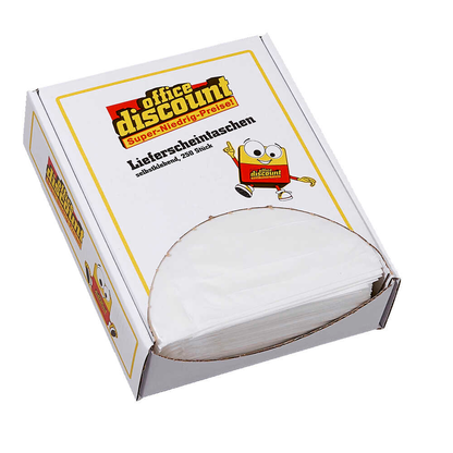 Artikelbild 3 für office discount Lieferscheintaschen Kunststoff DIN C6 250 St., Artikelnummer 624395