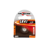 Artikelbild 1 für ANSMANN Knopfzelle LR41 Alkali-Mangan 1,5 V, 1 St., Artikelnummer 236232