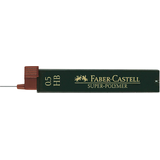 Artikelbild 1 für FABER-CASTELL SUPER-POLYMER Feinminen-Bleistiftminen schwarz HB 0,5 mm, 12 St., Artikelnummer 334532