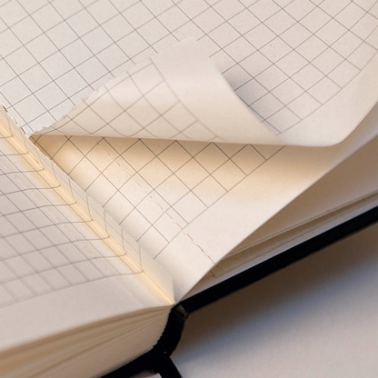 Artikelbild 9 für BRUNNEN Notizbuch KOMPAGNON ca. DIN A5 kariert, schwarz Hardcover 192, davon 16 zum Heraustrennen Seiten, 1 St., Artikelnummer 457606