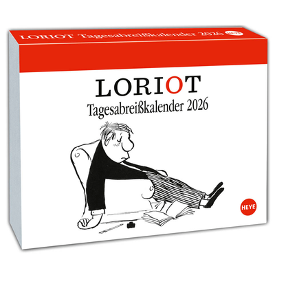 Artikelbild für Heye Abreißkalender LORIOT 2026, 1 St., Artikelnummer 551238
