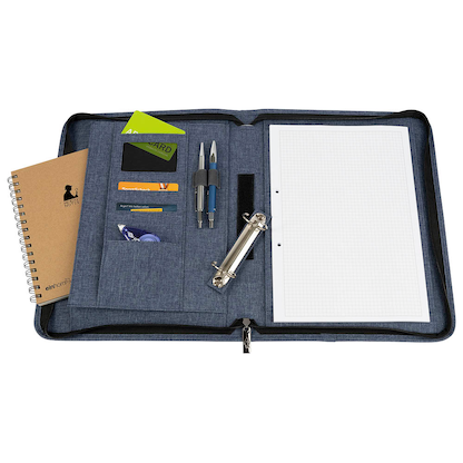 Artikelbild 4 für WEDO Ringbuchmappe Denim Kunstfaser DIN A4 blau, Artikelnummer 574859