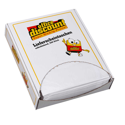 Artikelbild 4 für office discount Lieferscheintaschen Kunststoff DIN C5 250 St., Artikelnummer 624700