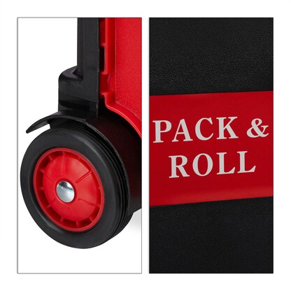 Artikelbild 10 für relaxdays Einkaufstrolley Kunststoff schwarz 46,0 x 37,0 x 39,0 cm, Artikelnummer 362014