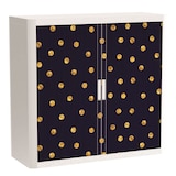 Artikelbild 1 für PAPERFLOW easyOffice Classic Chic Rollladenschrank 60068 2 Fachböden 110,0 x 41,5 x 104,0 cm, Artikelnummer 209753