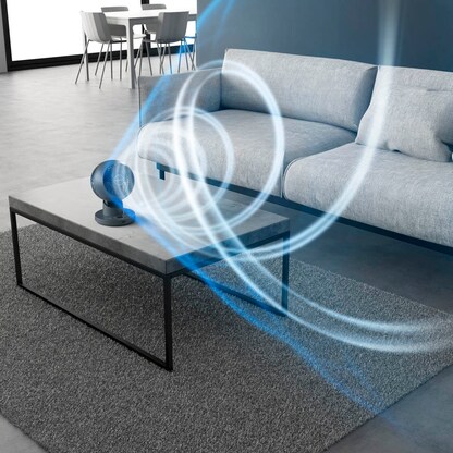 Artikelbild 3 für Rowenta QV2540 Turbo Twist Compact Tischventilator 22 W, Artikelnummer 537029