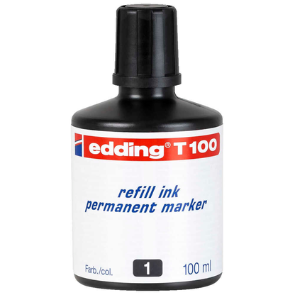 Artikelbild für edding Nachfülltusche T100 schwarz, Artikelnummer 311217