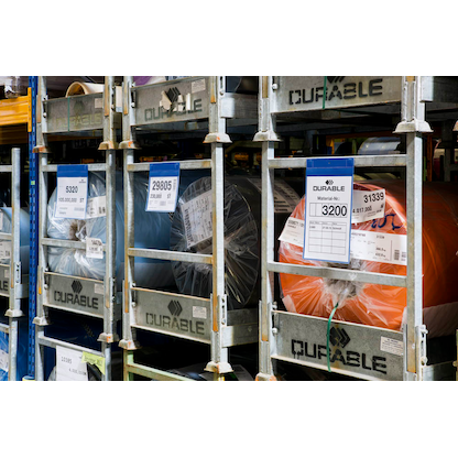 Artikelbild 3 für DURABLE Magnettaschen blau A5, 10 St., Artikelnummer 556643