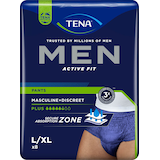 Artikelbild 1 für TENA Inkontinenzhosen MEN ACTIVE FIT PANTS PLUS, 8 St., Artikelnummer 438984