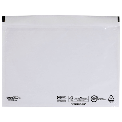 Artikelbild für docuFIX® CLASSIC Lieferscheintaschen eco Kunststoff DIN C5 500 St., Artikelnummer 329411