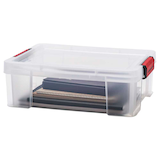 Artikelbild 1 für PAPERFLOW CLIP`N STORE Aufbewahrungsbox 9,0 l transparent 38,0 x 29,0 x 13,1 cm, 1 St., Artikelnummer 790632