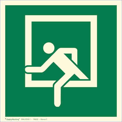 Artikelbild für SafetyMarking® Rettungszeichen-Aufkleber 