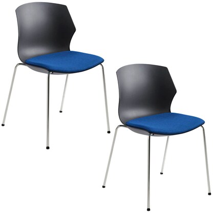 Artikelbild für Mayer Schalenstühle myPRIMO 2511 01 01 26 396 blau Stoff, 2 St., Artikelnummer 801751
