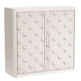 Artikelbild 1 für PAPERFLOW easyOffice Classic Chic Rollladenschrank 61472 2 Fachböden 110,0 x 41,5 x 104,0 cm, Artikelnummer 209819