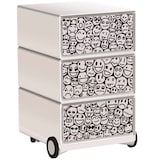 Artikelbild 1 für PAPERFLOW easyBox Business Rollcontainer weiß, bunt 62295 4 Auszüge 39,0 x 43,6 x 64,2 cm, Artikelnummer 215206
