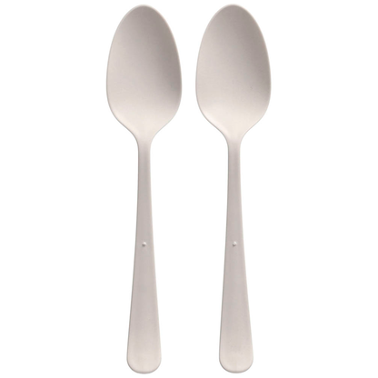 Artikelbild für circulware RESBONSIBLES Mehrweg-Löffel, Kunststoff weiß, 100 St., Artikelnummer 890291