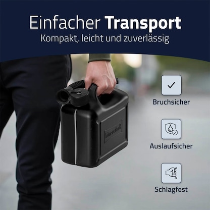 Artikelbild 10 für hünersdorff Benzinkanister 5,0 l, 1 St., Artikelnummer 677783