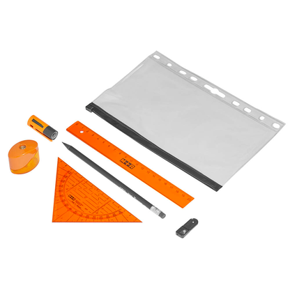 Artikelbild 2 für M + R Schreibset Schule neonorange orange, Artikelnummer 506480