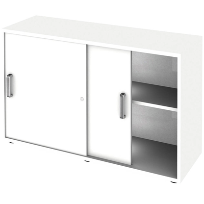 Artikelbild für HAMMERBACHER Schiebetürenschrank Haziender, V1752S/W/W/SG weiß 1 Fachboden 120,0 x 40,0 x 74,8 cm, Artikelnummer 792754