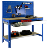 Artikelbild 1 für Simonrack Werkbank KIT SIMONWORK BT2 BOX 1200 + Gratis Deutschland-Schal blau 1 Schublade 120,0 x 61,0 x 144,5 cm, Artikelnummer 742707