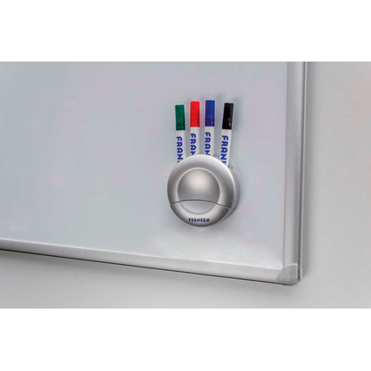 Artikelbild 3 für FRANKEN Stiftehalter silber Kunststoff 4 Fächer 12,0 x 12,0 x 3,0 cm, Artikelnummer 783587