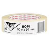 Artikelbild 1 für NOPI Kreppband beige 30,0 mm x 50,0 m 1 Rolle, Artikelnummer 133587