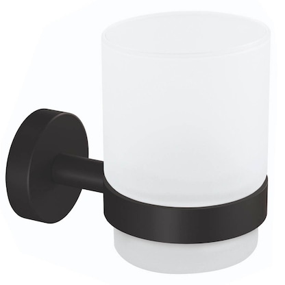 Artikelbild 2 für tesa Zahnputzbecherhalter MOON schwarz, weiß, 1 St., Artikelnummer 554768