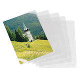 Artikelbild 1 für office discount Sichthüllen DIN A4 transparent genarbt 0,09 mm, 100 St., Artikelnummer 187252