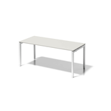 Artikelbild 1 für BISLEY Cito höhenverstellbarer Schreibtisch grauweiß, verkehrsweiß rechteckig, 4-Fuß-Gestell weiß 180,0 x 80,0 cm, Artikelnummer 257168