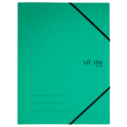 Artikelbild 2 für VON LEITZ Eckspanner DIN A4 grün, 1 St., Artikelnummer 635189