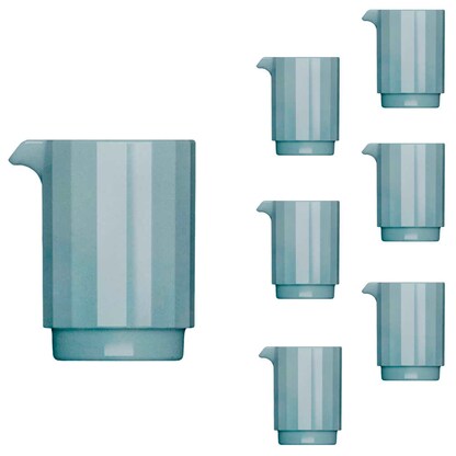 Artikelbild für BAUSCHER Milchkännchen EDGE grün 0,15 l, 6 St., Artikelnummer 819696