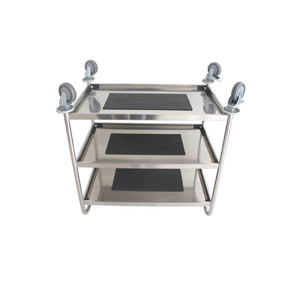 Artikelbild 6 für Servierwagen silber 84,5 x 52,5 x 94,0 cm, Artikelnummer 580492