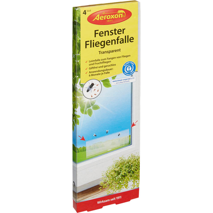 Artikelbild 2 für Aeroxon Fliegenfänger transparent, 4 St., Artikelnummer 972729