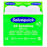 Artikelbild 1 für Salvequick® Pflaster Sensitive 1009943V weiß, 43 St., Artikelnummer 525352