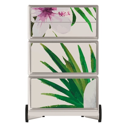 Artikelbild 3 für PAPERFLOW easyBox Tropical Rollcontainer weiß, bunt 60667 4 Auszüge 39,0 x 43,6 x 64,2 cm, Artikelnummer 215359
