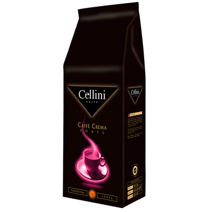 Artikelbild 3 für Cellini CAFFÈ CREMA FORTE Kaffeebohnen, Arabica- und Robustabohnen kräftig, 1000 g, Artikelnummer 222620