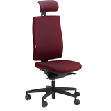 Artikelbild 1 für ORIGINAL STEIFENSAND Bürostuhl Ceto Comfort, CT 43501S2 257 Stoff rot, Gestell schwarz, Artikelnummer 874250