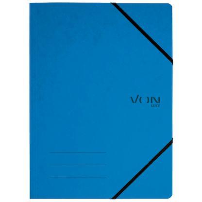 Artikelbild 2 für VON LEITZ Eckspanner DIN A4 blau, 1 St., Artikelnummer 635207