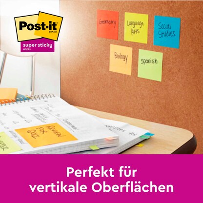 Artikelbild 4 für Post-it® Super Sticky Notes Soulful Collection Haftnotizen extrastark farbsortiert, 6 Blöcke, Artikelnummer 735599