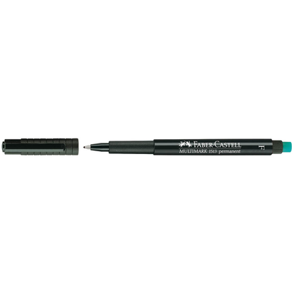 Artikelbild 2 für FABER-CASTELL MULTIMARK 1513 Folienstifte schwarz 0,6 mm permanent, 10 St., Artikelnummer 687137