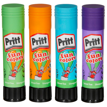 Artikelbild 3 für Pritt fun colors Klebestifte 10,0 g, 4 St., Artikelnummer 455037