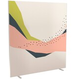 Artikelbild 1 für PAPERFLOW Trennwand easyScreen Colour, 61037 bunt 160,0 x 173,4 cm, 1 St., Artikelnummer 205769
