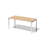 Artikelbild 1 für BISLEY Cito höhenverstellbarer Schreibtisch ahorn, verkehrsweiß rechteckig, 4-Fuß-Gestell weiß 180,0 x 80,0 cm, Artikelnummer 257175