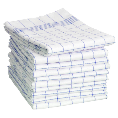 Artikelbild für Dyckhoff Geschirrtücher Karo blau 50,0 x 70,0 cm, 10 St., Artikelnummer 463152