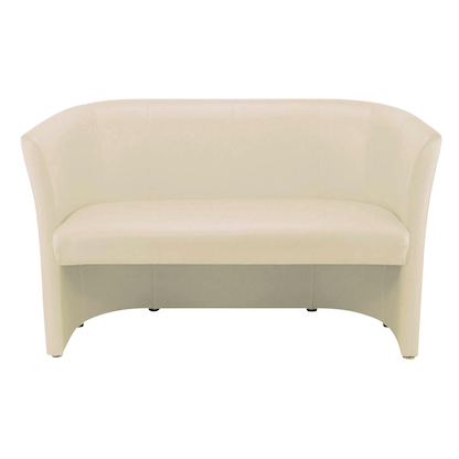 Artikelbild für Nowy Styl 2-Sitzer Sofa Club Duo beige Kunstleder 129,0 x 63,0 x 77,0 cm, 1 St., Artikelnummer 314781
