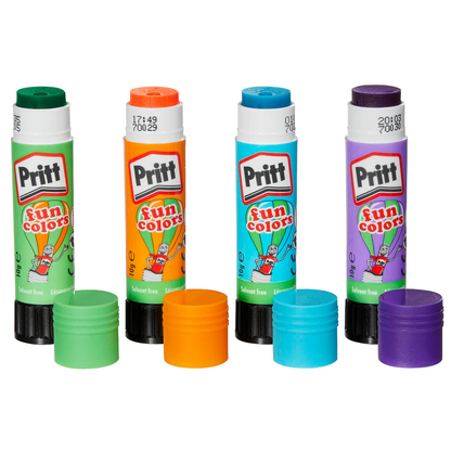 Artikelbild 2 für Pritt fun colors Klebestifte 10,0 g, 4 St., Artikelnummer 455037